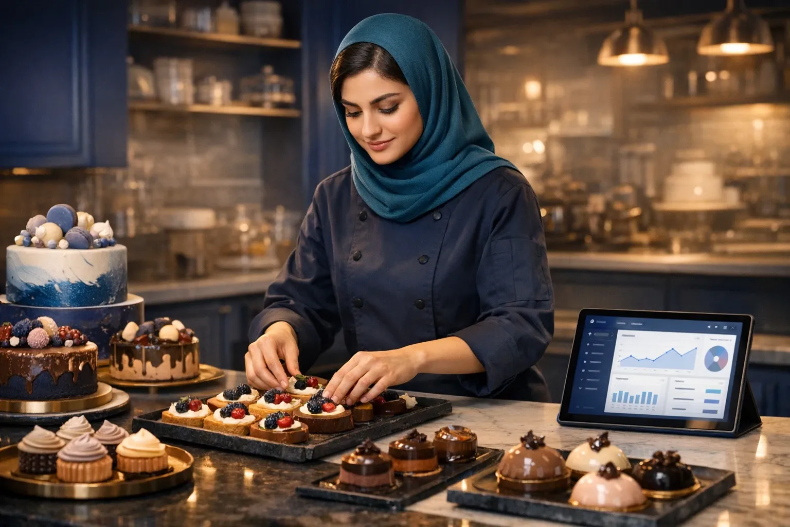 نرم افزار مدیریت شیرینی فروشی و ثبت سفارش کیک